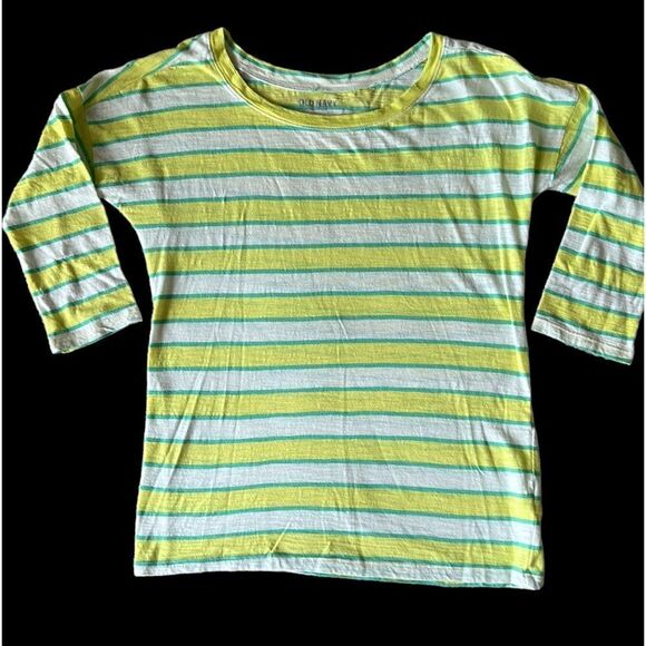 Old Navy Boatneck Striped Top! - Picture 1 of 8